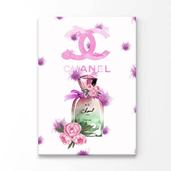 Purple Perfume Print 100% Australian Made 40 x 50cm (Acrylic)