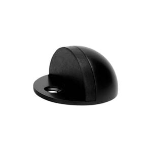 Zanda 44mm Black Matt Half Moon Doorstop