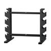 Everfit Dumbbells Rack Dumbbell Kettlebell Stand Home Gym Storage 200kg Capacity