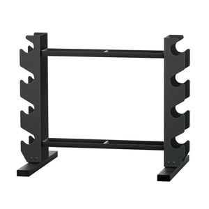 Everfit Dumbbells Rack Dumbbell Kettlebell Stand Home Gym Storage 200kg Capacity