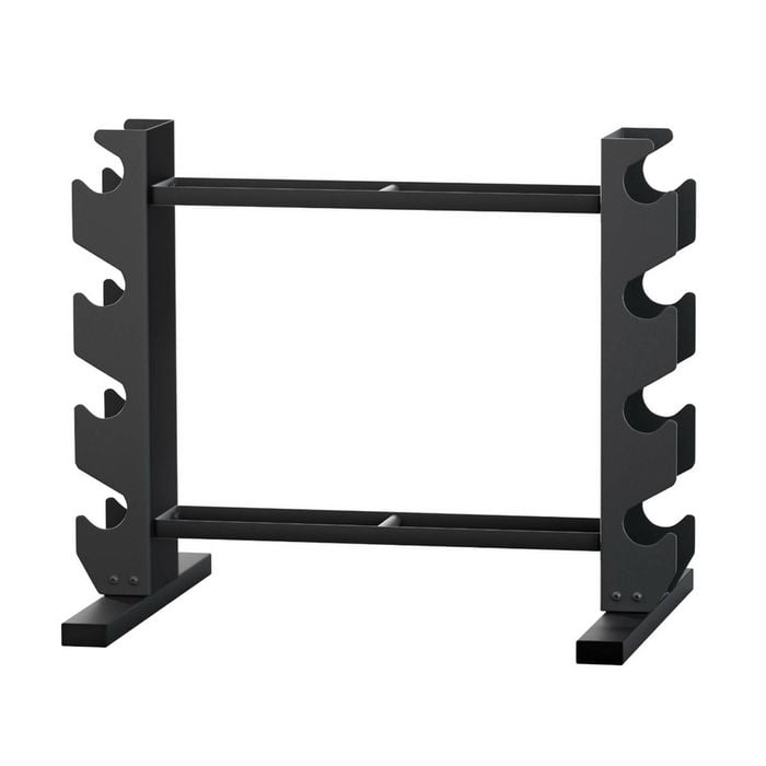 Everfit Dumbbells Rack Dumbbell Kettlebell Stand Home Gym Storage 200kg Capacity