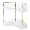 Catzon 2-Tier Counter Corner Organizer for Kitchen