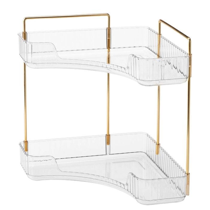 Catzon 2-Tier Counter Corner Organizer for Kitchen
