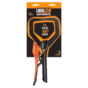 Lockjaw 330mm Chrome Vanadium Steel C-Clamp