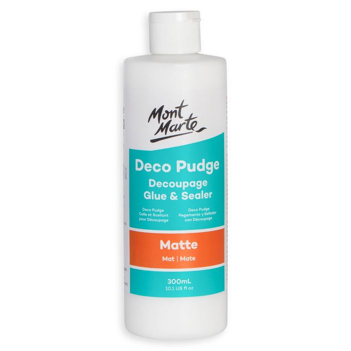 Mont Marte 300mL Matte Deco Pudge Decoupage Glue and Sealer