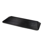 Heeve 25mm Solid Rubber Wheelchair Threshold Door Ramp With Winged Edges H0119 