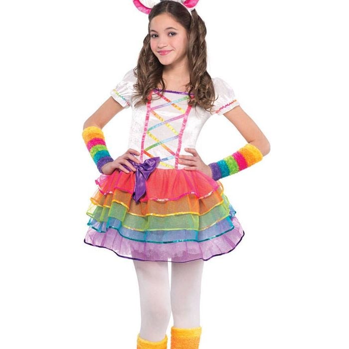 Magical Rainbow Unicorn Toddler Girls Costume - 3-4