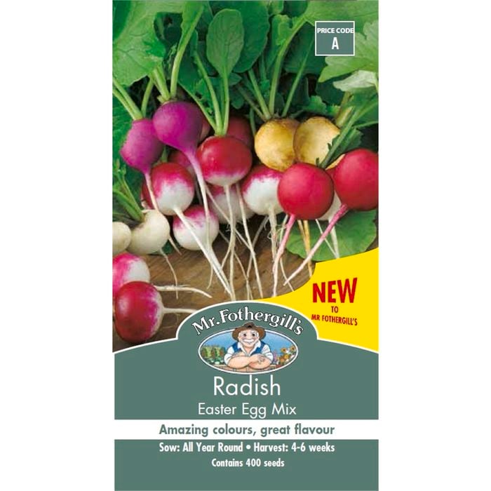 Mr Fothergill's Seed Radish Easter Egg Mix