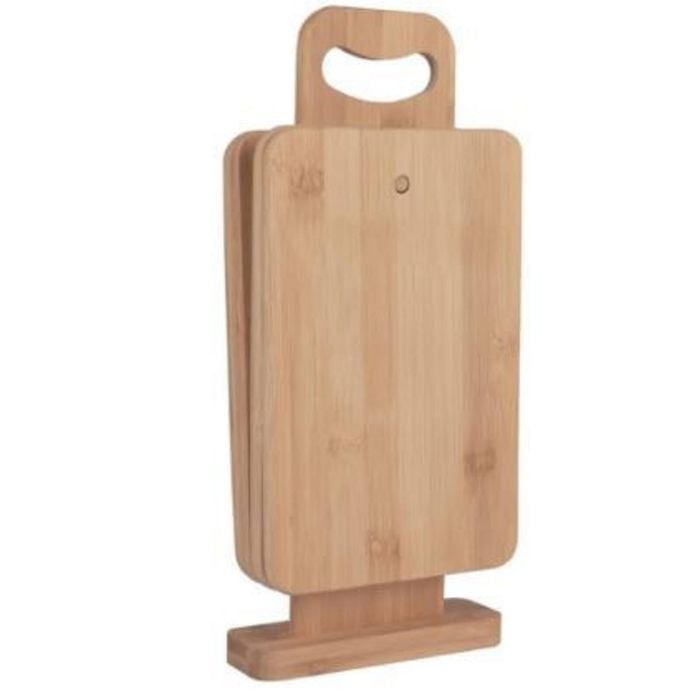 4pc Bamboo Chopping Block Set