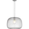 CLA Lighting Labu Interior Dome Glass with Segments Pendant Light Clear