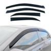 AUSGO Weather Shields for Toyota Corolla Sedan 2007-2013 Weathershields Window Visors Wind Deflectors