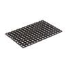 Axton 80 x 60cm Black O-Ring Mat