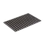 Axton 80 x 60cm Black O-Ring Mat