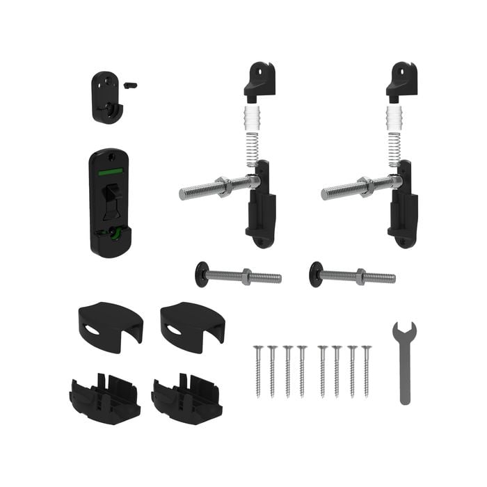 Perma Child Safety Warm Black Superior Swing Gate Parts Pack