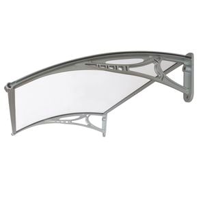 Altamonte 1000 x 700mm Clear Premium Corsica Polycarbonate Canopy With Bracket
