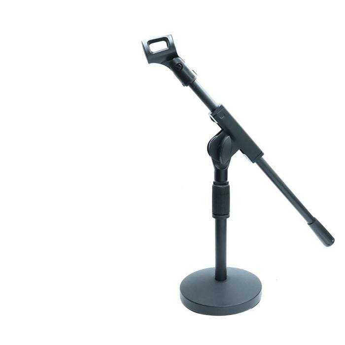 Adjustable Table Top Microphone Stand For Live Recording Mic