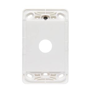 HPM VIVO 1 White Gang Wall Switch - Grid Only