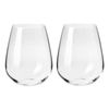 2pc Krosno Duet Stemless 500ml Wine Glass Tumbler Set - Clear