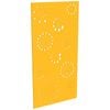 ProtectorAl 300-1200w x 1201-2400h Dark Yellow/Gloss White Fireworks Unframed Composite Deco Panel