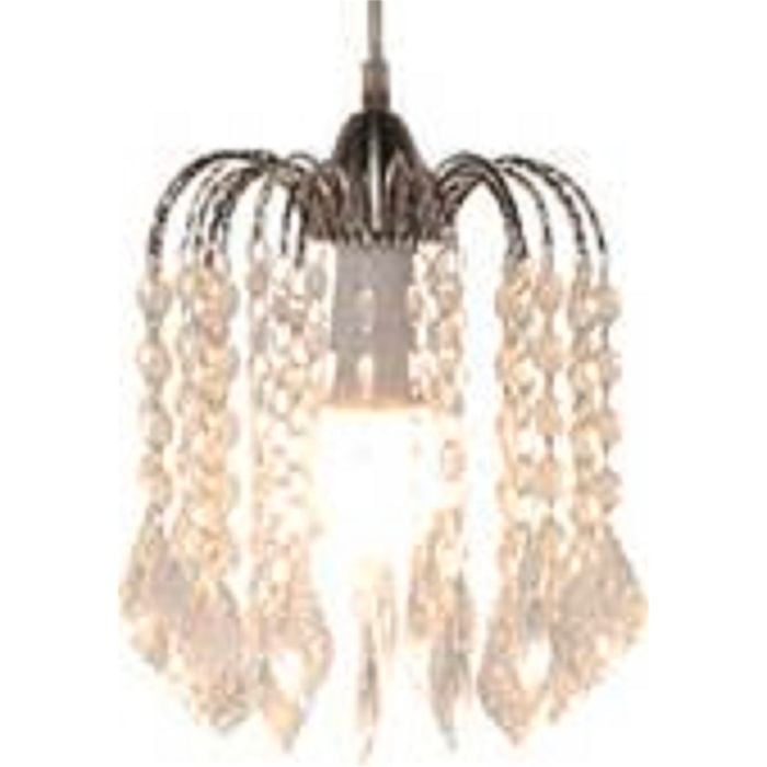 Brilliant Yalena Batten Fix 23cm Chrome /Clear
