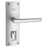Gainsborough Satin Chrome Trilock Contemporary Align Double Cylinder Leverset