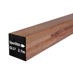 90 x 90mm 2.7m Post GL17 Pre-Oiled Merbau DAR