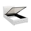 Artiss Bed Frame Gas Lift King Single White