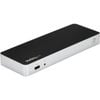 StarTech.com USB Type C Docking Station for Notebook - 60 W - Black - 2 Displays Supported - 4K