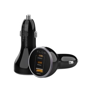 ZLOS MM05 160W 3-Port Fast Car Charger Cigarette Lighter Adapter (2C1A)