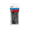 Lane 100 x 65 x 2mm Matte Black Easy Fit Hinge - 2 Pack