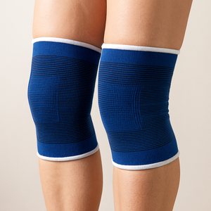 1 Pair Knee Support Compression Sleeve Brace Breathable & Lightweight