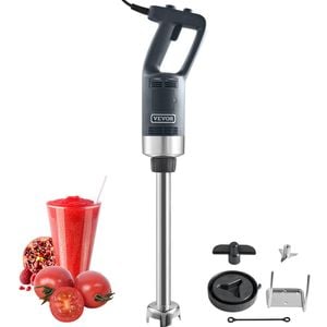 VEVOR Commercial Immersion Blender Deep Blue Heavy Duty Hand Mixer 750W Variable Speed