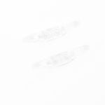 Windoware Curtain Accessory Clear Plastic Cleat - 2 Pack