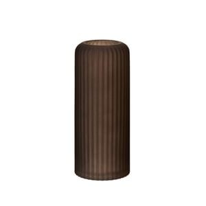 Amalfi Nils Vase Frosted Brown 15x15x36cm