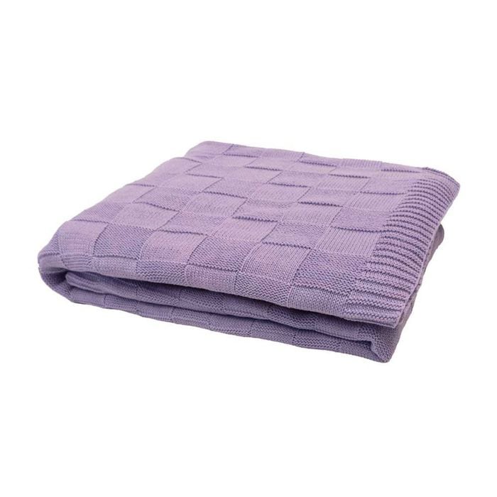 Bambury Solomon Throw - Lilac