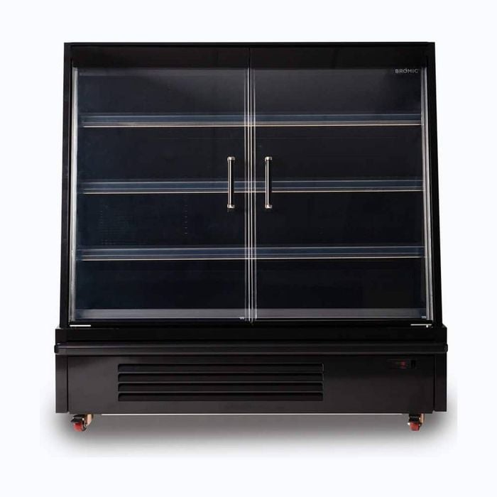 Bromic Semi Vertical Display Fridge - Gondola - 1580mm - 2 Doors - Hinged