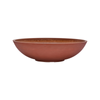 Respect 60cm Terracotta Green Earth Lightweight Plastic Tapered Low Bowl Planter