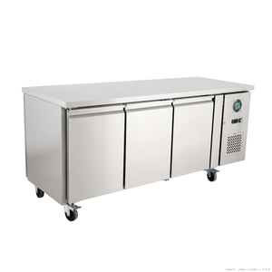 Thermaster 580L 2x3 Solid Door Pass-Through Ventilated 400x600mm Pan Refrigerated Central Counter - PA3100TNC