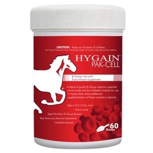 Hygain Pak-cell Horses B Group Iron & Trace Mineral Supplement 1.25kg