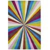 Handmade Trendy Woollen Rug-Chrome 6297- Multi-110x160cm