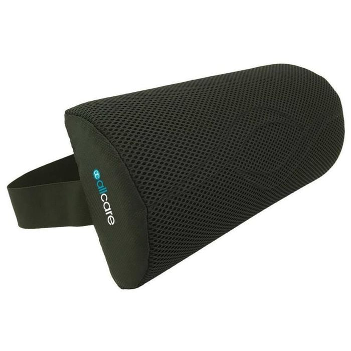 Allcare Memory Foam D-roll Lumbar Support - 35 X 14 X 7cm With Adjustable Strap