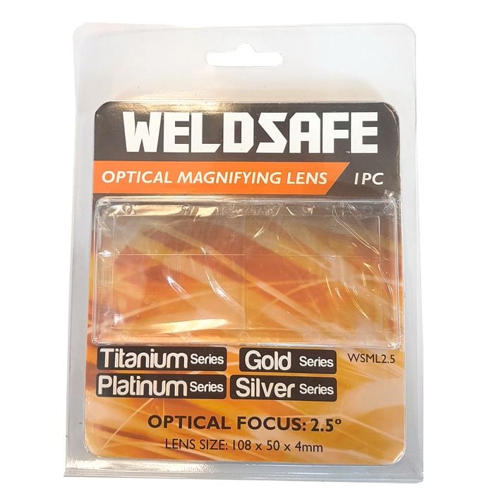 Weldsafe 2.5 Degree Welding Helmet Magnifying Lens