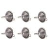 6PK Appetito Stainless Steel Mini Funnel Home Kitchen Cooking