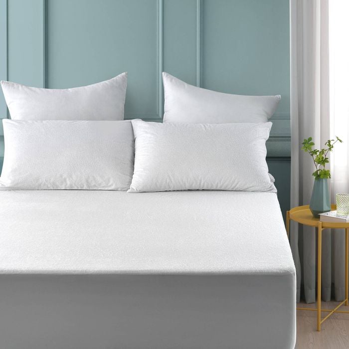 Dreamaker Bamboo Terry Waterproof Mattress Protector - Super King Bed