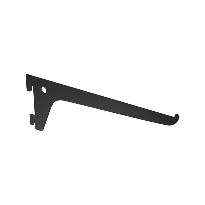 Flexi Storage Home Solutions 200mm Black Single Slot Bracket