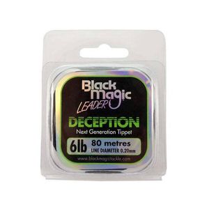 Black Magic Deception Green Copolymer Tippet Fishing Leader 6lb