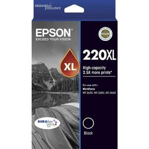 Epson GENUINE Original Epson 220XL Black Ink Cartridge WF-2630 WF-2650 WF-2660 T294192