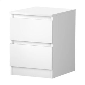 Bedside Table White ALFORDSON