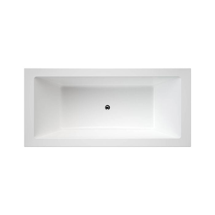 Caroma 350L 1800mm White Newbury Island Plus Bath