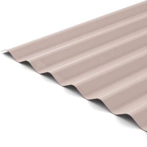 Suntuf 1800 x 660 x 18mm Beige Cooltop Corrugated PVC